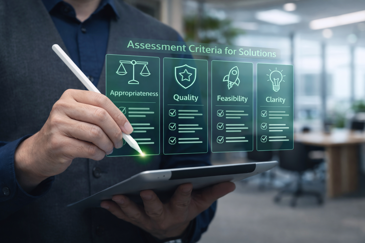 The Assessment Criteria for Solutions | Leanscape